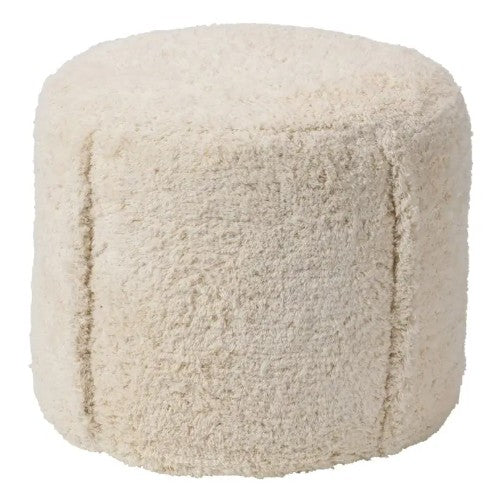 ELYSIUM COTTON FUZZY POUF