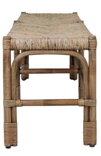 AUK BAY RATTAN BENCH
