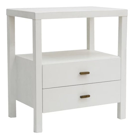 SWAN WHITE NIGHTSTAND