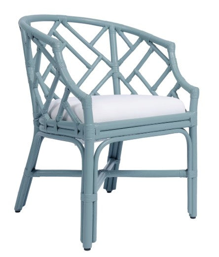 CHIPPENDALE BARREL CHAIR