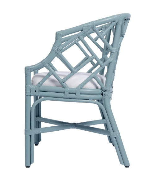 CHIPPENDALE BARREL CHAIR