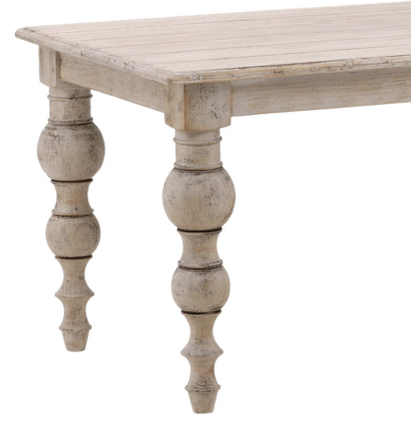 PEONY PINE DINING TABLE