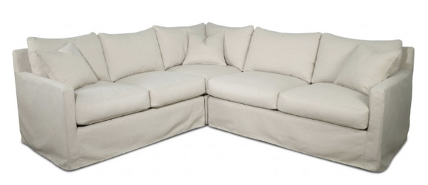 ADMIRAL 2 SECTIONAL 2X2 LENA GLACIER