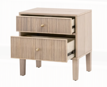 Great Rock 2-Drawer Nightstand