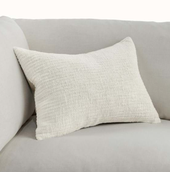 FABLE IVORY LUMBAR PILLOW