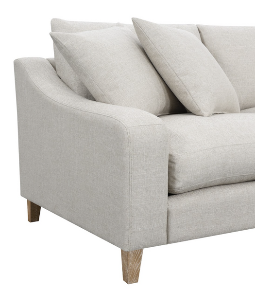 Sandpiper Upholstered Sectional in Wiley Flax