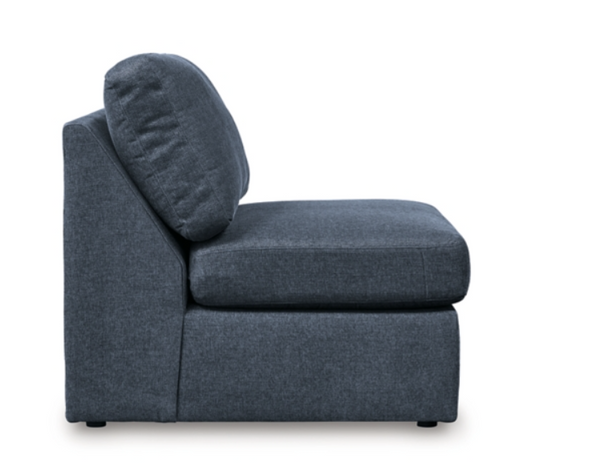 INLET INK MODULAR ARMLESS CHAIR