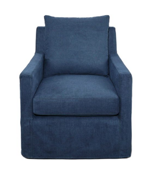 WAVE SWIVEL GLIDER CHAIR PEYTON NAVY