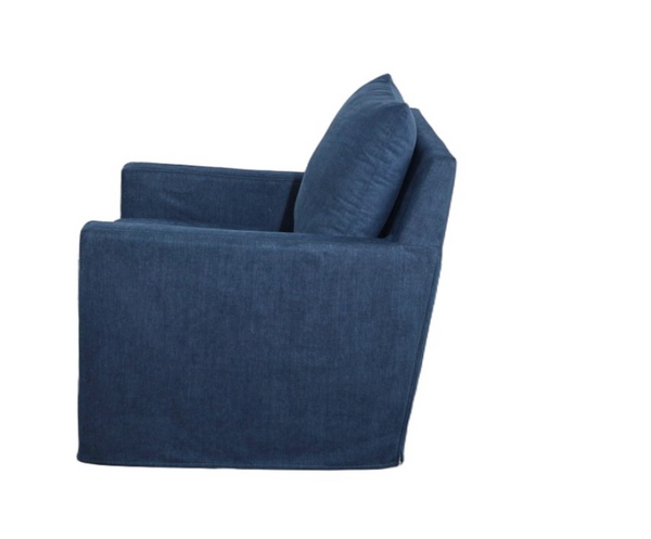 WAVE SWIVEL GLIDER CHAIR PEYTON NAVY