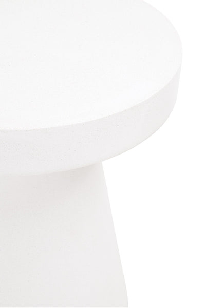 Deep Bottom Ivory Concrete Table
