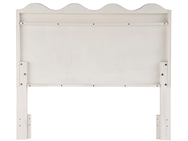 White Sand Neptune Queen Headboard