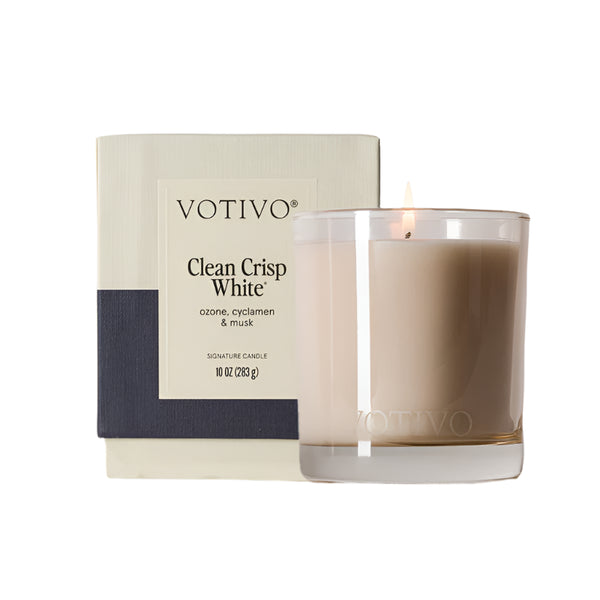 Clean Crisp White 10oz Candle