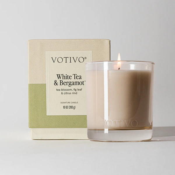 White Tea & Bergamot 10oz Candle