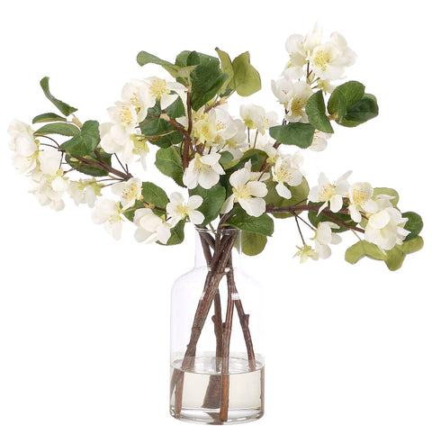 16" PEAR BRANCH BLOSSOM