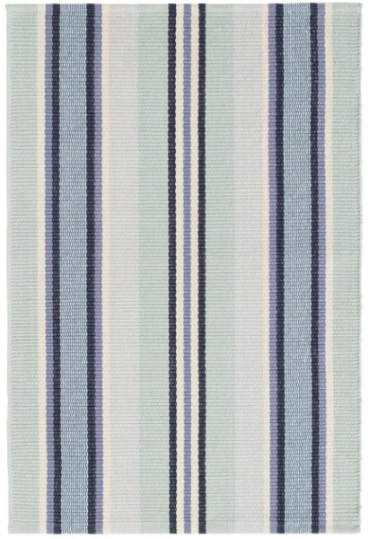 Barbados Stripe Handwoven Cotton Rug