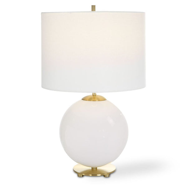 Snowcap White Table Lamp