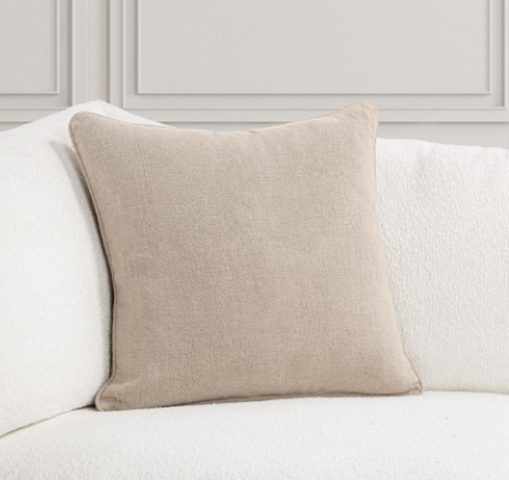 Bedford Linen Pillow Natural