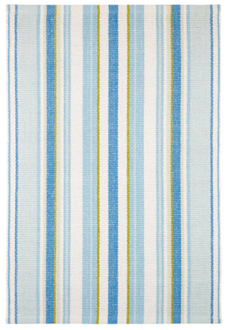 Daphne Stripe Handwoven Cotton Rug