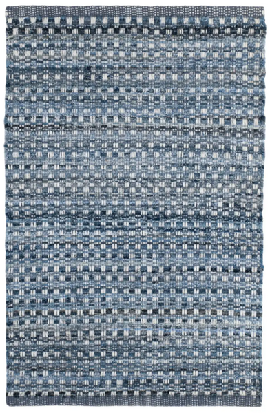 Denim Stone Handwoven Cotton Rug