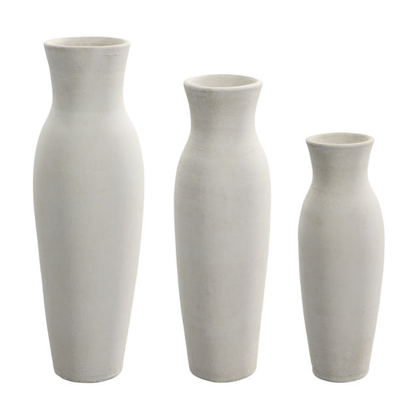 Medium White Vase