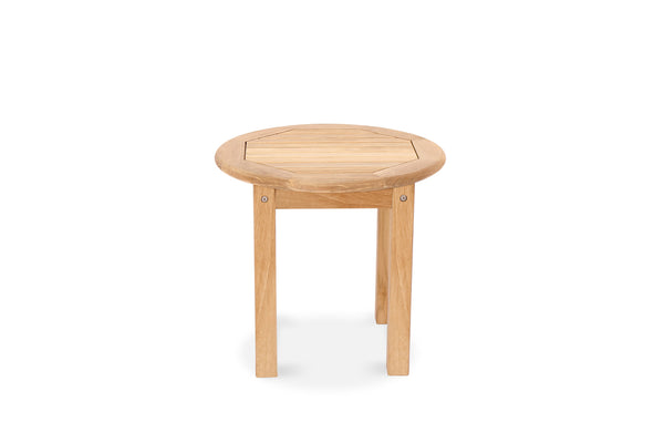 Teak Round End Table