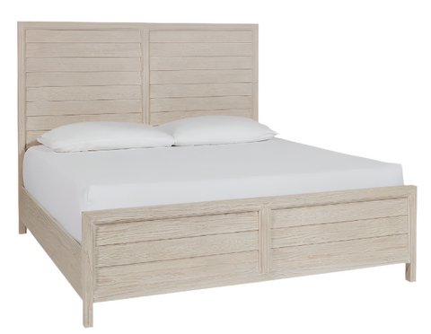 Scrubby Neck King Panel Bed