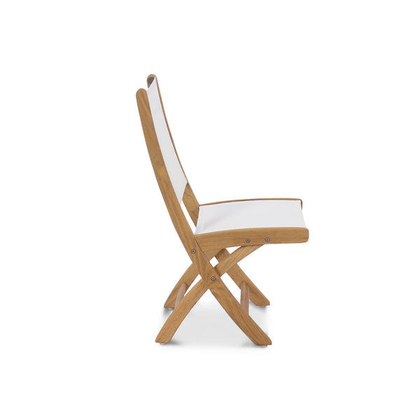 Chappy Folding Dining Side Chair White