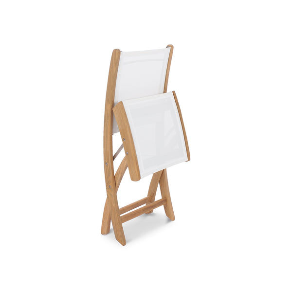 Chappy Folding Dining Side Chair White