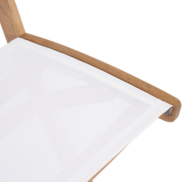 Chappy Folding Dining Side Chair White