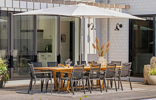 Studio Stacking Outdoor Dining Chair, Black