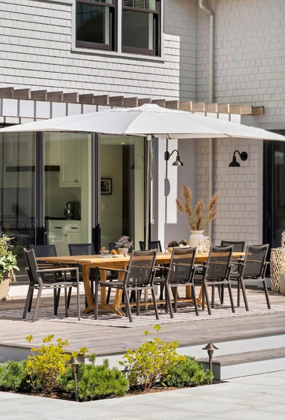 Studio Stacking Outdoor Dining Chair, Black