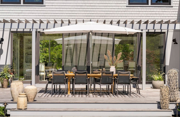 Studio Stacking Outdoor Dining Chair, Black