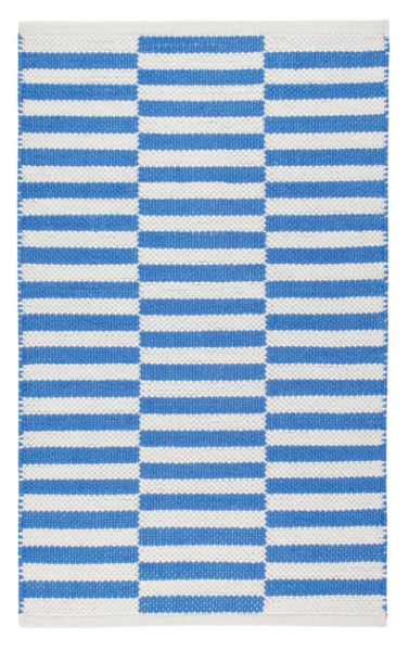 Sailing Stripe Handwoven Indoor/Outdoor Rug