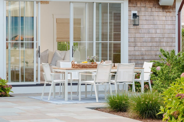 Studio Stacking Outdoor Dining Chair, White