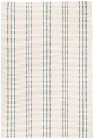 Swedish Stripe Handwoven Cotton Rug