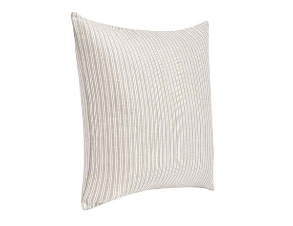 Natural Striped 22" Pillow