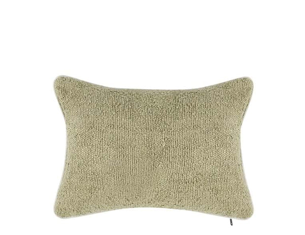 Wheat Green Lumbar Pillow
