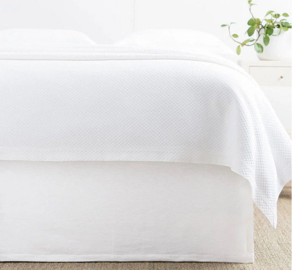 Wilton Bed Skirt White