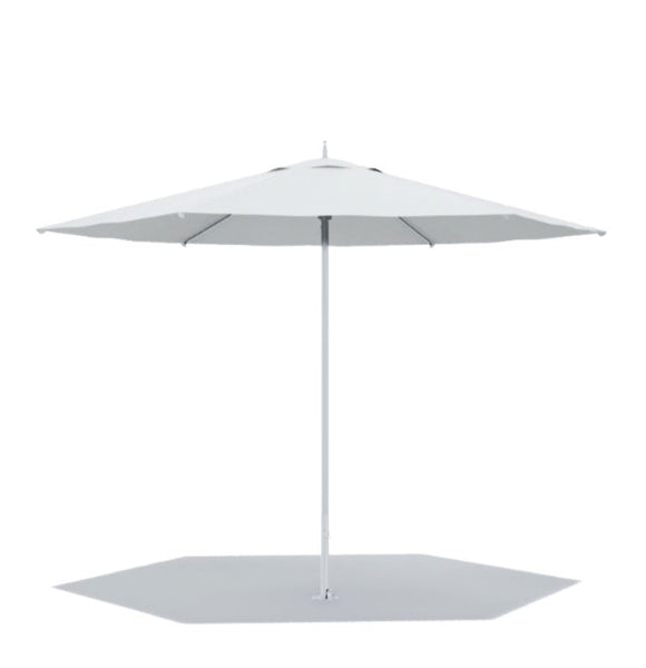 Ocean Master 10' Natural Hexagon Umbrella by TUUCI
