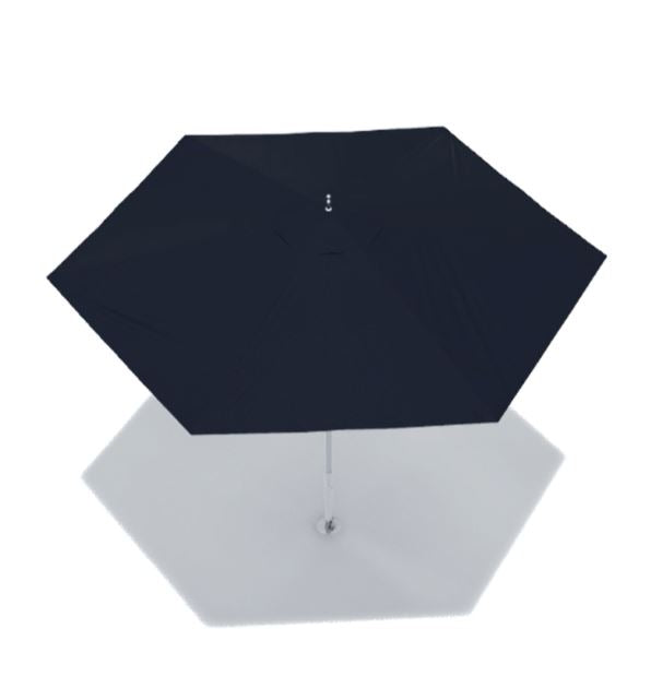 hexagonal patio umbrella base Ocean Master 10' Hexagon Umbrella by TUUCI