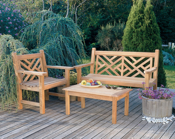 Kingsley-Bate™ Chippendale Bench 5'