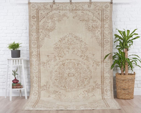 Vintage Handmade Turkish Rug