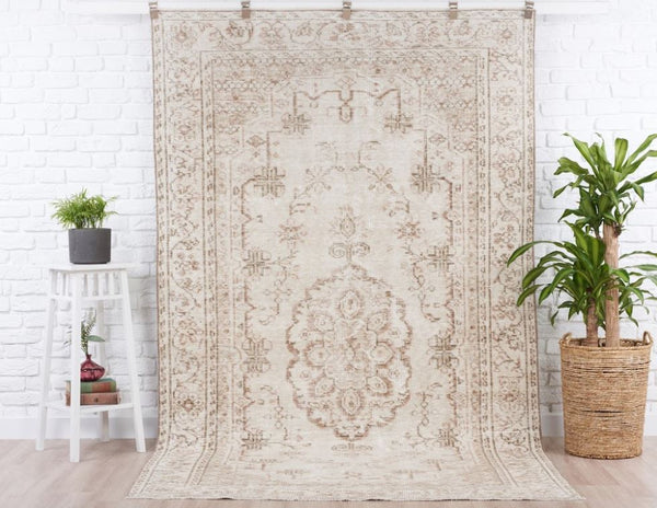 Vintage Handmade Turkish Rug