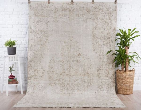 Vintage Handmade Turkish Rug