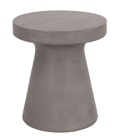 Deep Bottom Grey Concrete Table