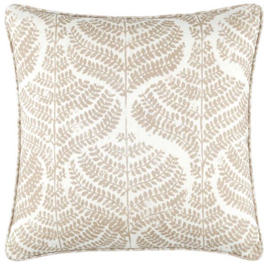 Flora Linen Natural Pillow