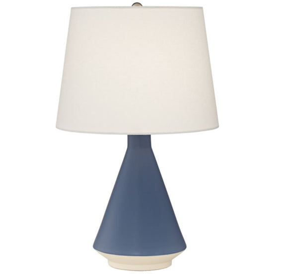 Blue Ceramic Lamp