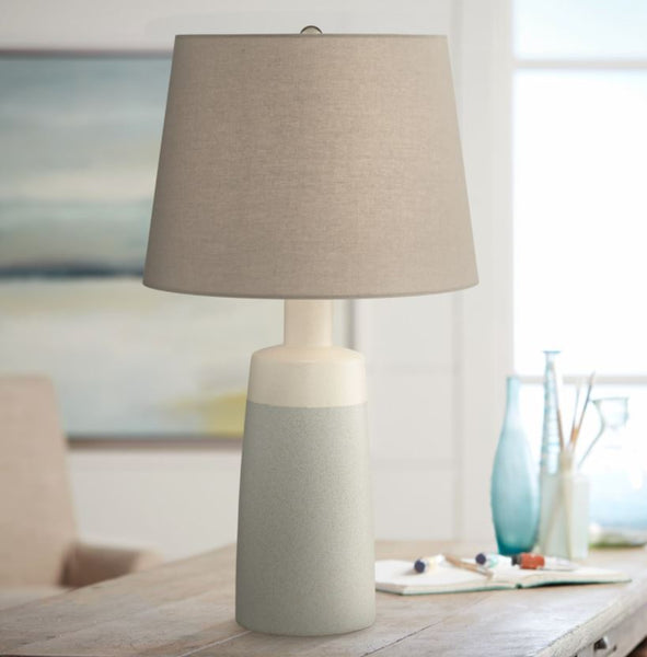 Grey Ceramic Lmp W Speckles