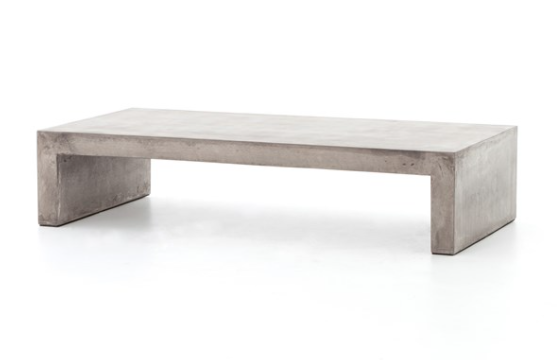 Waterfall Concrete Coffee Table