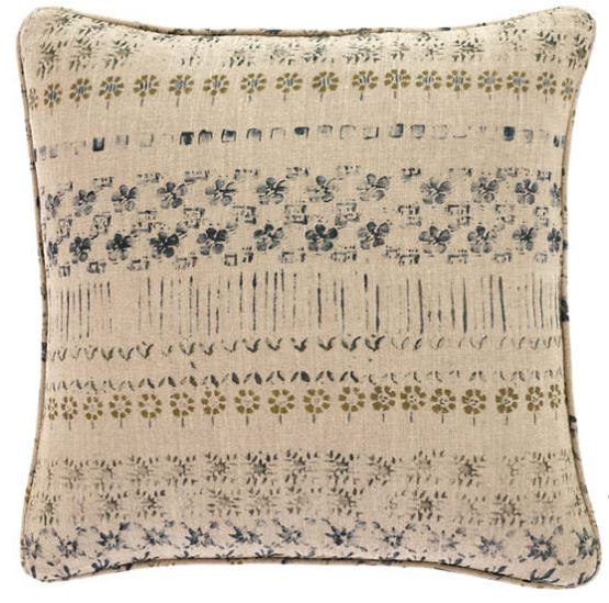 Spruce Linen Blue Pillow